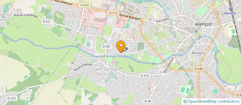 localisation de l'entreprise 923 780 811 à ALENCON