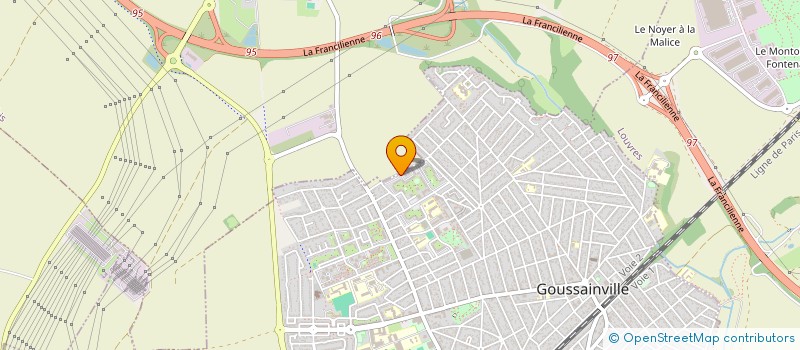 localisation de l'entreprise 923 788 780   GOUSSAINVILLE