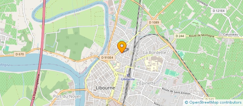 localisation de l'entreprise 923 793 921   BORDEAUX