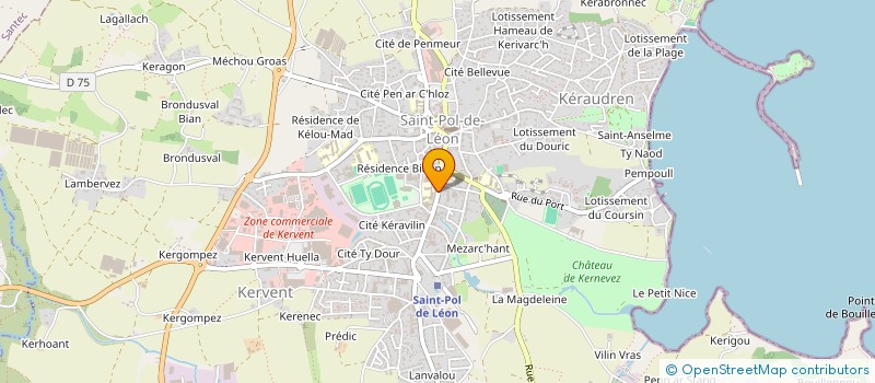 localisation de l'entreprise 923 796 981   SAINT-POL-DE-LEON
