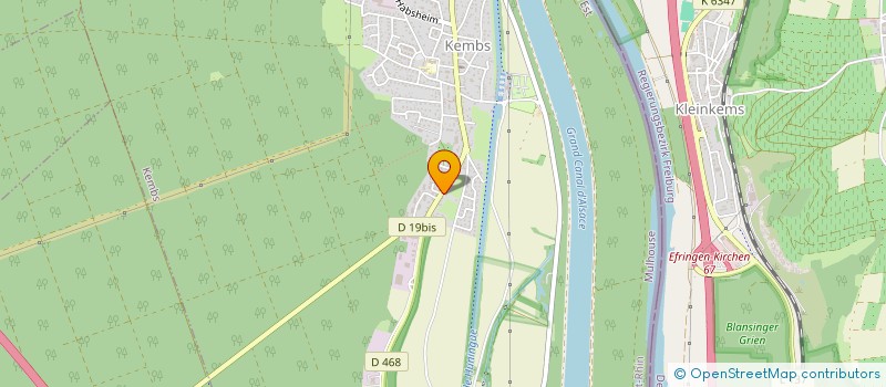 localisation de l'entreprise 923 797 385   KEMBS