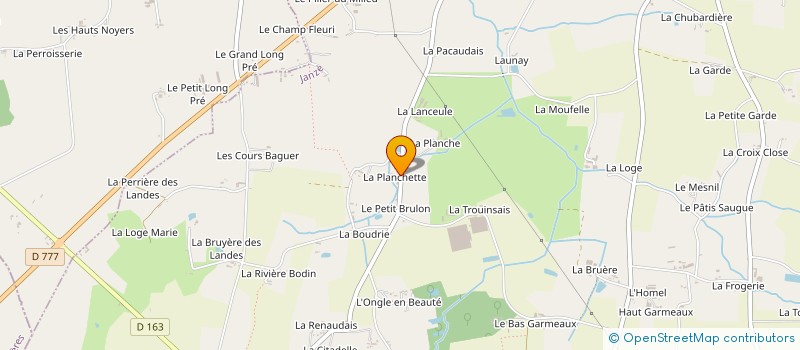 localisation de l'entreprise 923 802 730   LE QUILLIO