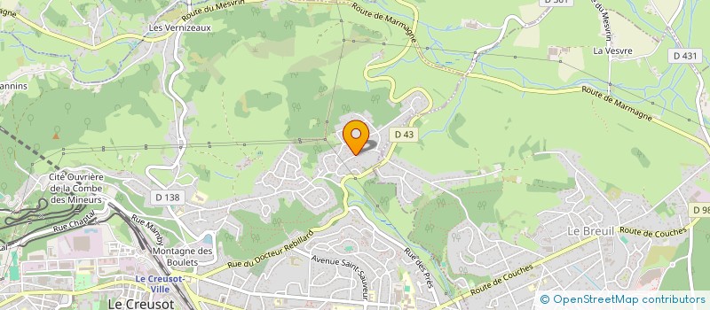 localisation de l'entreprise 923 803 118   AUTUN