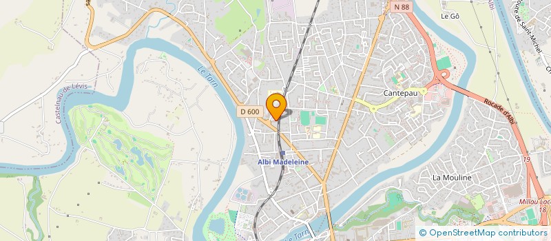 localisation de l'entreprise 923 816 433  à ALBI