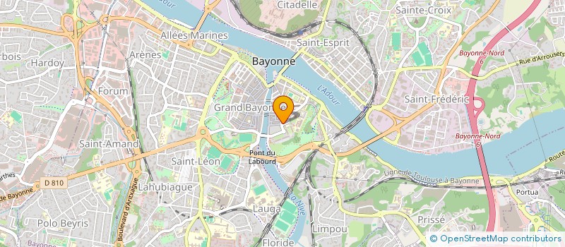 localisation de l'entreprise 923 821 425  à BAYONNE