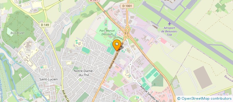 localisation de l'entreprise 923 835 003   BEAUVAIS