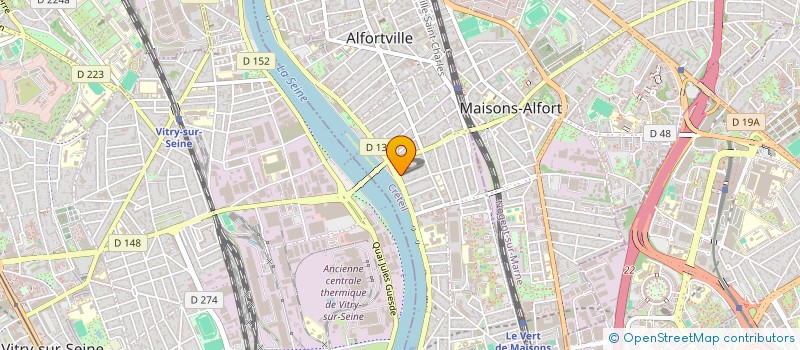 localisation de l'entreprise 923 852 560 à ALFORTVILLE