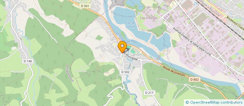 localisation de l'entreprise 923 856 678   LAROIN