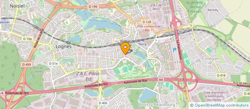 localisation de l'entreprise 923 860 308 à LOGNES