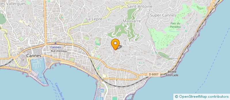 localisation de l'entreprise 923 872 824   LE CANNET