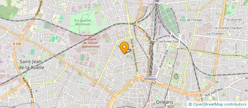 localisation de l'entreprise 923 889 695 à ORLEANS