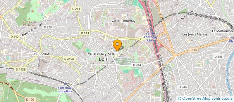 localisation de l'entreprise 923 906 234   FONTENAY-SOUS-BOIS