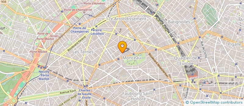 localisation de l'entreprise 923 908 800   PARIS