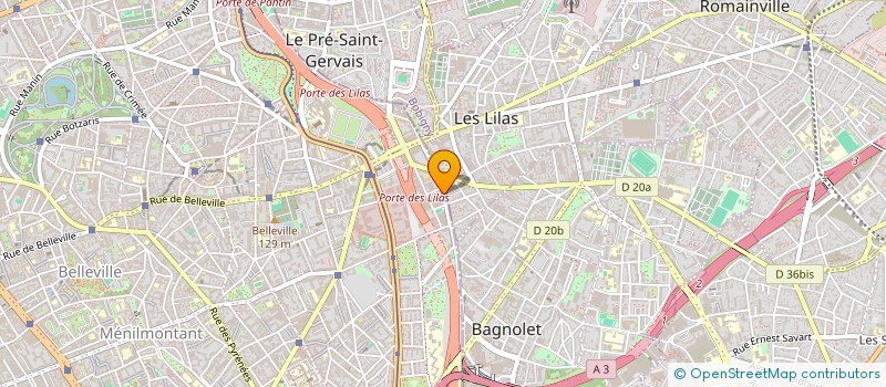 localisation de l'entreprise 923 911 820   PARIS