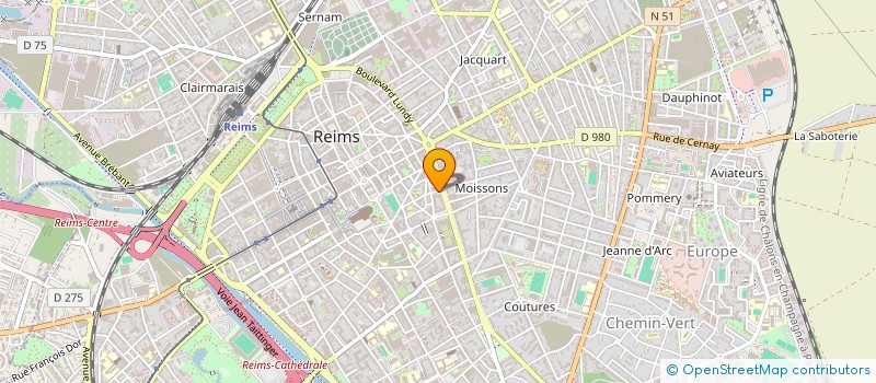 localisation de l'entreprise 923 915 979   REIMS