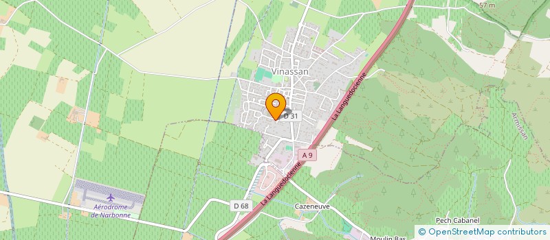 localisation de l'entreprise 923 926 679   VINASSAN