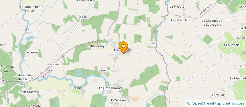 localisation de l'entreprise 923 930 036   CARENTOIR