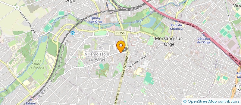localisation de l'entreprise 923 936 835 à VILLEMOISSON-SUR-ORGE