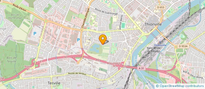 localisation de l'entreprise 923 957 468   THIONVILLE