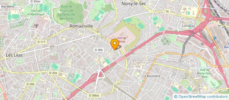localisation de l'entreprise 923 958 466 à ROMAINVILLE