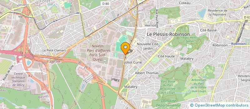 localisation de l'entreprise 923 962 252 à LE PLESSIS-ROBINSON