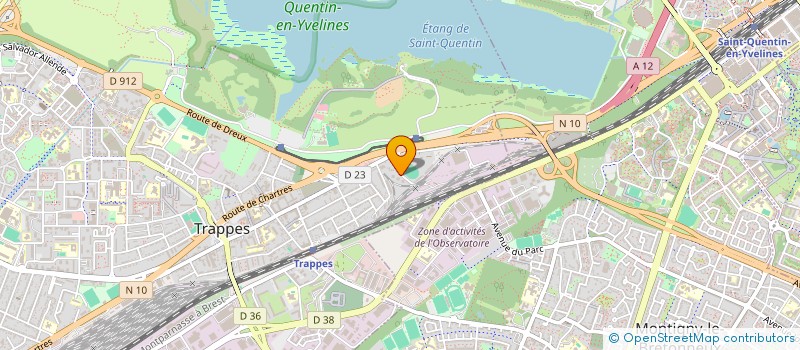localisation de l'entreprise 923 968 697  à TRAPPES