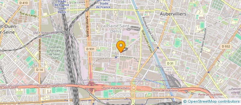 localisation de l'entreprise 923 991 780   AUBERVILLIERS