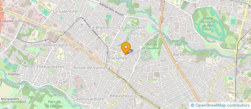 localisation de l'entreprise 923 993 950  à ORVAULT