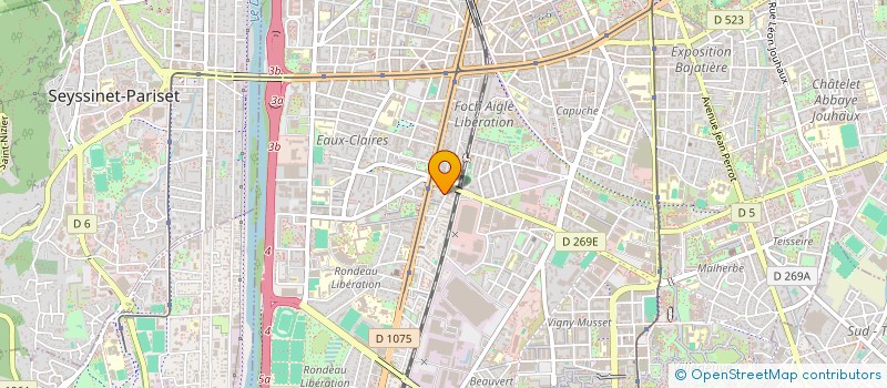 localisation de l'entreprise 923 996 284  à SEYSSINET-PARISET