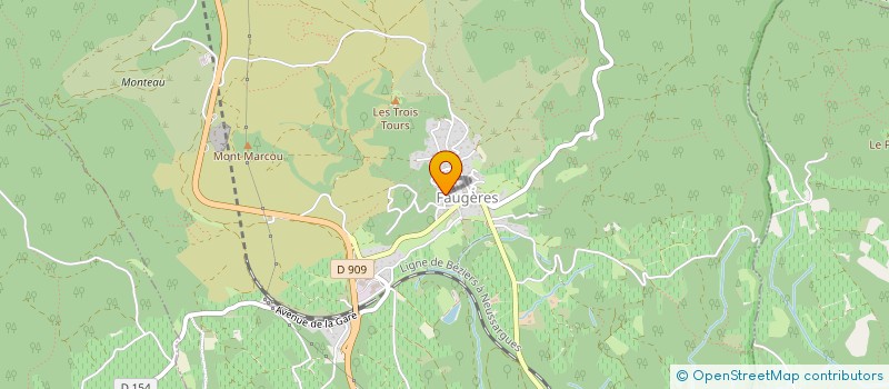 localisation de l'entreprise 923 999 171   FAUGERES