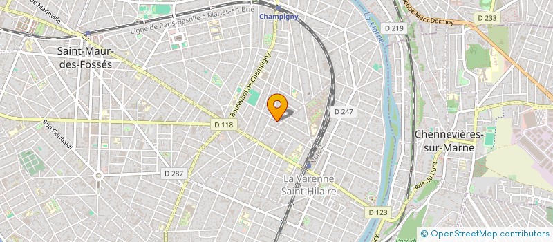 localisation de l'entreprise 924 002 264  à SAINT-MAUR-DES-FOSSES