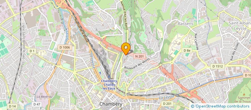 localisation de l'entreprise 924 013 543   CHAMBERY