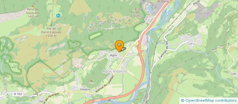 localisation de l'entreprise 924 072 739   AGOS-VIDALOS
