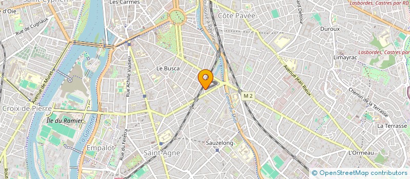 localisation de l'entreprise 924 088 180 à LE BOUSCAT