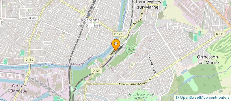 localisation de l'entreprise 924 093 412   CHENNEVIERES-SUR-MARNE