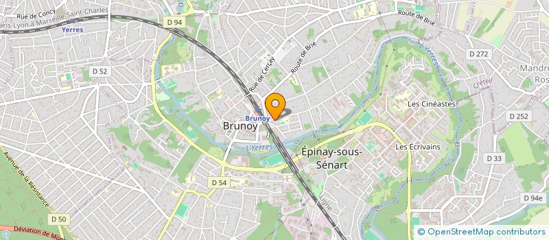 localisation de l'entreprise 924 137 219   BRUNOY