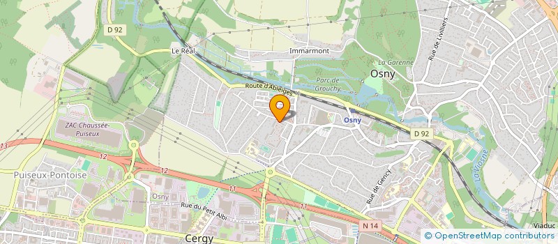 localisation de l'entreprise 924 144 454   OSNY