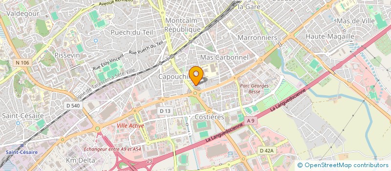 localisation de l'entreprise 924 155 468   NIMES