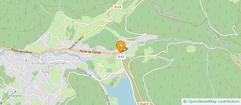 localisation de l'entreprise 924 161 615   GERARDMER