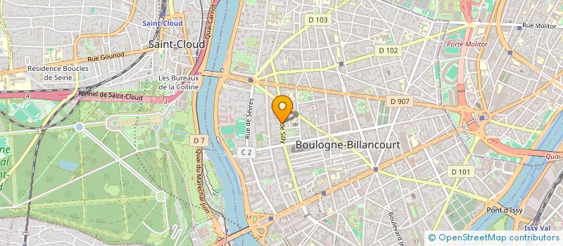 localisation de l'entreprise 924 179 591 à BOULOGNE-BILLANCOURT