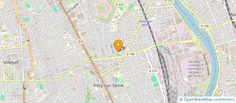 localisation de l'entreprise 924 185 465  à VITRY-SUR-SEINE