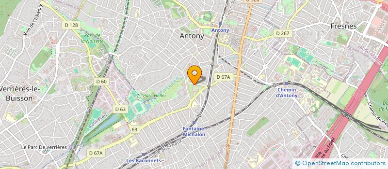 localisation de l'entreprise 924 209 729  à ANTONY