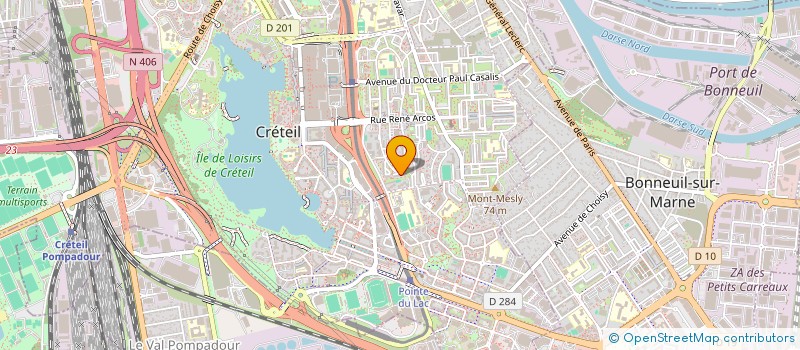 localisation de l'entreprise 924 230 220   CRETEIL