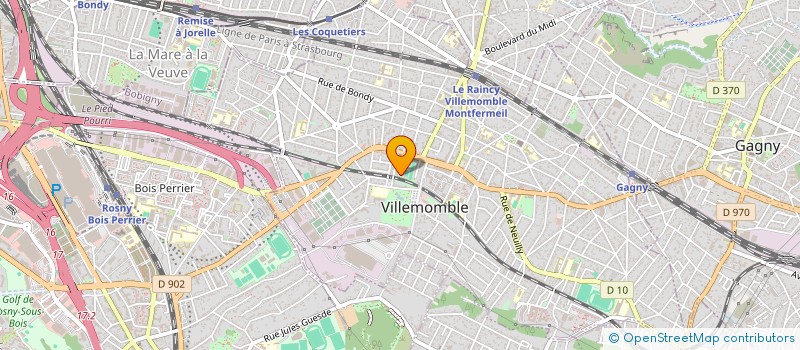 localisation de l'entreprise 924 236 144   VILLEMOMBLE