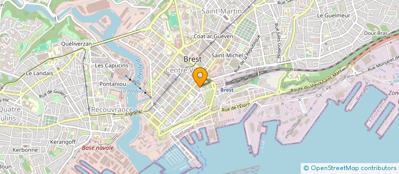 localisation de l'entreprise 924 240 500  à BREST