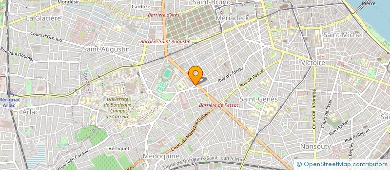 localisation de l'entreprise 924 242 282   BORDEAUX