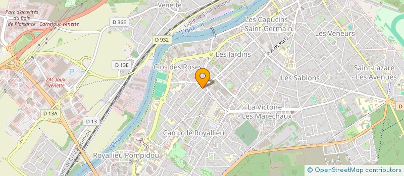 localisation de l'entreprise 924 243 173   COMPIEGNE