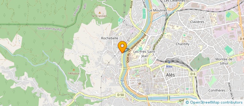 localisation de l'entreprise 924 250 129   ALES