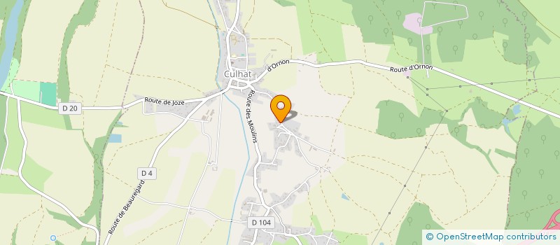 localisation de l'entreprise 924 283 930   CULHAT