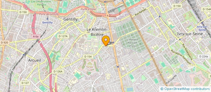 localisation de l'entreprise 924 295 629   LE KREMLIN-BICETRE